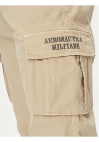 Aeronautica Militare Spodnie materiałowe 241PA1329CT2443 Beżowy Regular Fit. Kolor: beżowy. Materiał: bawełna #4