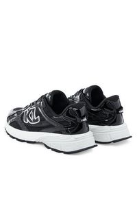 Karl Lagerfeld - KARL LAGERFELD Sneakersy KL65525 Czarny. Kolor: czarny. Materiał: materiał #4