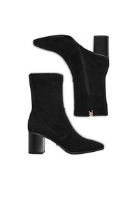 Gino Rossi Botki EO-TINA-1746 Czarny. Kolor: czarny. Materiał: zamsz, skóra #5