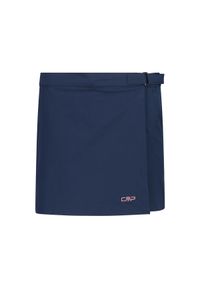 Dziewczęce spódnico-spodenki CMP. Kolor: niebieski. Sport: turystyka piesza #1