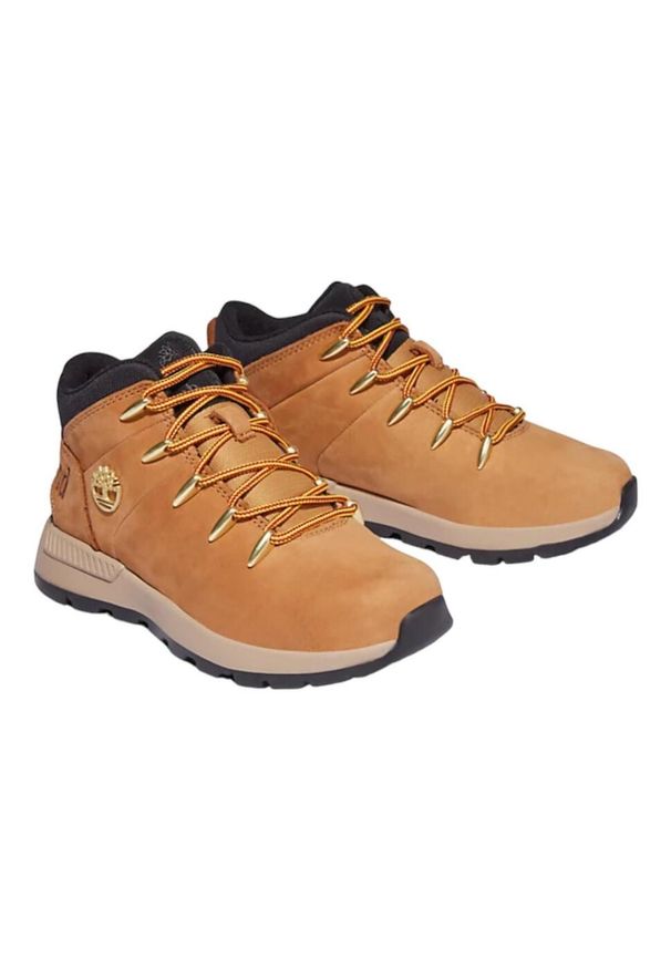 Buty trekkingowe męskie Timberland Euro Sprint Trekker. Zapięcie: sznurówki. Kolor: brązowy. Materiał: guma, skóra, tkanina. Szerokość cholewki: normalna. Sport: bieganie