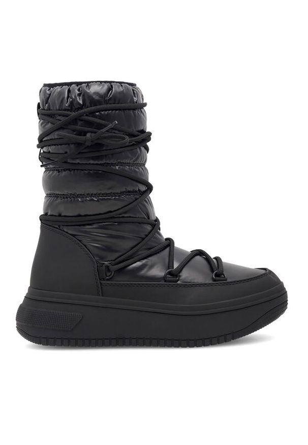 Jenny Fairy Śniegowce SENA SK23028-02 Czarny. Kolor: czarny. Materiał: materiał