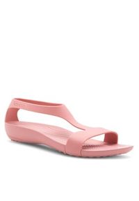 Crocs Sandały SERENA SANDAL 205469-682 Różowy. Kolor: różowy