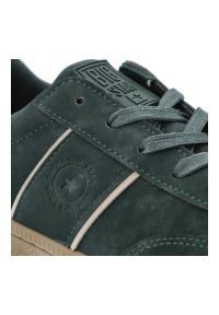 Big-Star - Zielone Sneakersy Big Star Sportowe Obuwie Męskie. Okazja: na co dzień. Zapięcie: sznurówki. Kolor: zielony. Materiał: guma, materiał. Szerokość cholewki: normalna. Sport: turystyka piesza #7