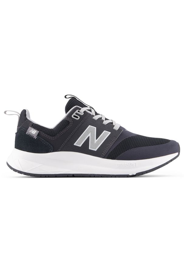 Buty unisex New Balance UA900DB2 – granatowe. Okazja: na co dzień, na spacer. Nosek buta: otwarty. Kolor: niebieski. Materiał: materiał, skóra, syntetyk. Szerokość cholewki: normalna. Sport: turystyka piesza, bieganie