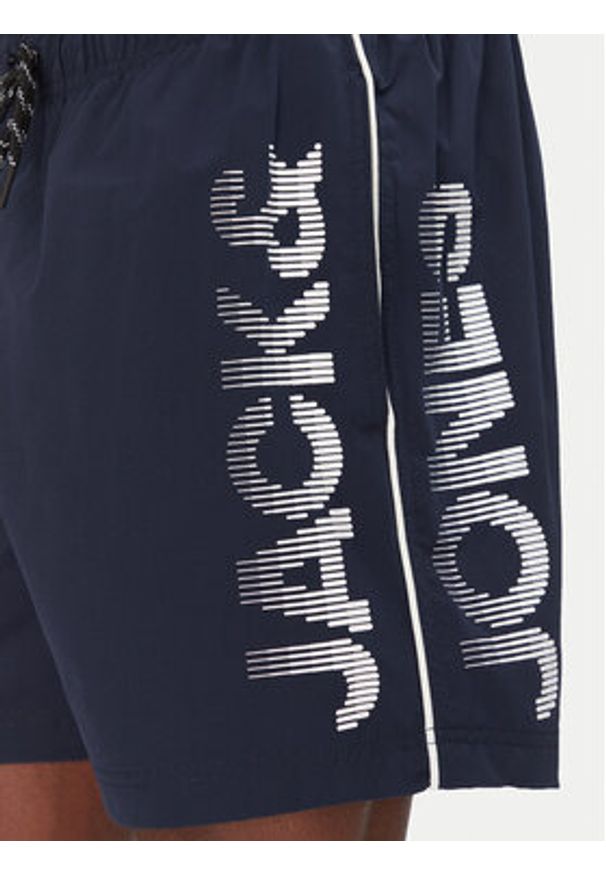 Jack & Jones Szorty kąpielowe Maui 12275129 Granatowy Regular Fit. Kolor: niebieski. Materiał: syntetyk