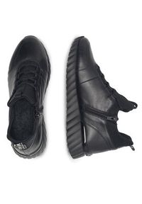 Remonte Sneakersy D5977-01 Czarny. Kolor: czarny. Materiał: skóra #7