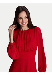 Swing Sukienka koktajlowa 5AI09000 Czerwony Regular Fit. Kolor: czerwony. Materiał: syntetyk. Styl: wizytowy #7