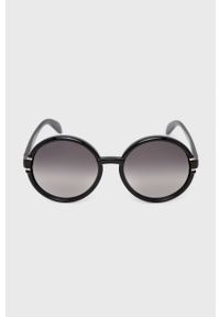 Gucci okulary przeciwsłoneczne damskie kolor czarny. Kształt: okrągłe. Kolor: czarny #3