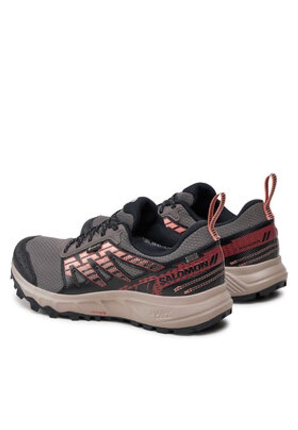 salomon - Salomon Buty do biegania Wander Gore-Tex L47291400 Czarny. Kolor: czarny. Materiał: materiał. Technologia: Gore-Tex