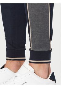 BOSS Spodnie dresowe 50540750 Granatowy Regular Fit. Kolor: niebieski. Materiał: syntetyk #4