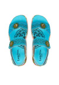 Laura Vita Sandały Sanao 53 Niebieski. Kolor: niebieski. Materiał: skóra #5