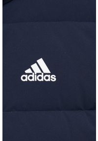 Adidas - adidas kurtka puchowa męska kolor granatowy zimowa. Kolor: niebieski. Materiał: puch. Sezon: zima #3