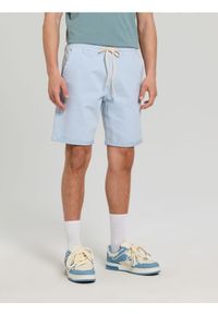 Sinsay - Szorty jeansowe - błękitny. Kolor: niebieski. Materiał: jeans