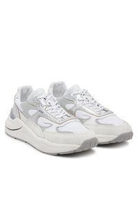 D.A.T.E. Sneakersy Fuga W421-FG-LM Kolorowy. Materiał: skóra, zamsz. Wzór: kolorowy
