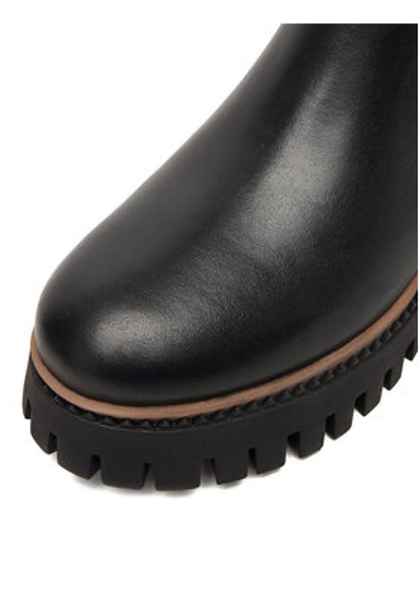 MEXX Sztyblety CEO-MX/031C-WI23 Czarny. Kolor: czarny. Materiał: skóra