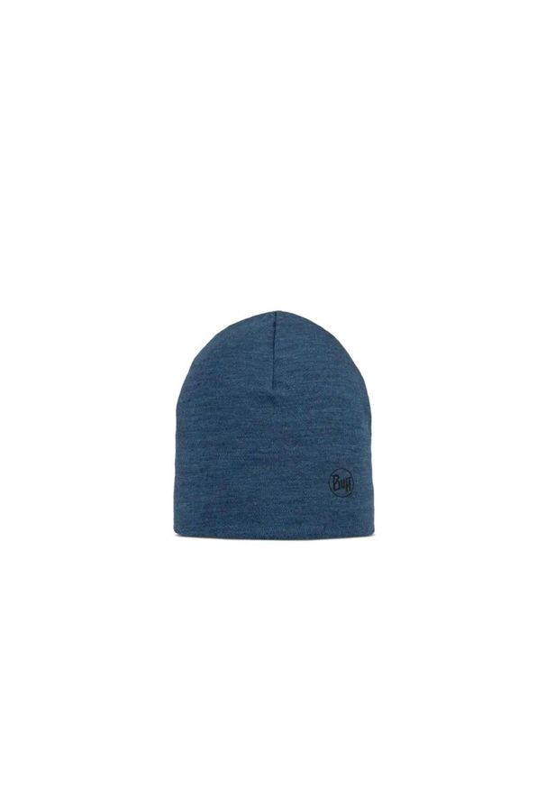 Czapka Buff Merino Midweight Beanie Melange Tempest uni. Kolor: niebieski. Materiał: wełna. Styl: sportowy