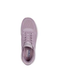 skechers - Damskie BOBS SQUAD CHAOS CURRENT MUSE Slip-On Lawenda. Zapięcie: bez zapięcia. Kolor: niebieski, fioletowy. Materiał: materiał, syntetyk. Szerokość cholewki: normalna. Model: Skechers Sport. Sport: turystyka piesza