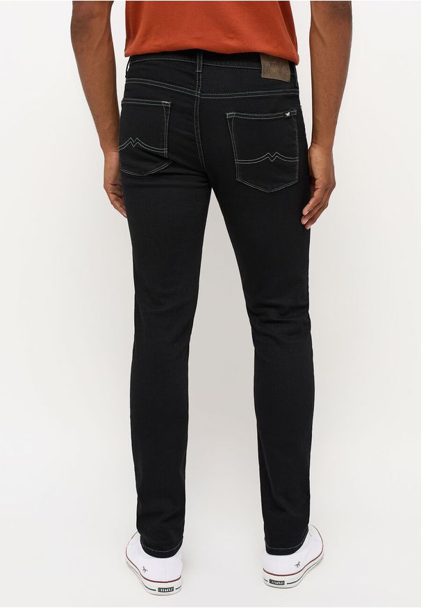 Mustang - MUSTANG FRISCO SKINNY MĘSKIE SPODNIE JEANSOWE DENIM BLACK 1014584 4000 906