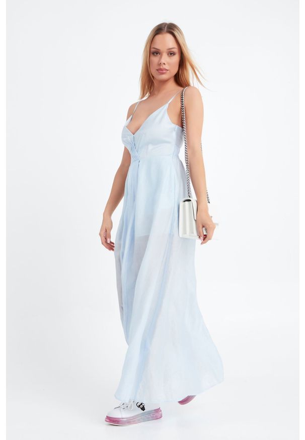 Sukienka Emporio Armani na lato, na ramiączkach