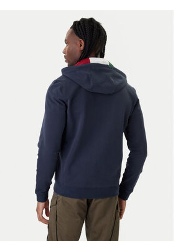 Aeronautica Militare Bluza 261FE2097UF00674 Granatowy Regular Fit. Kolor: niebieski. Materiał: bawełna