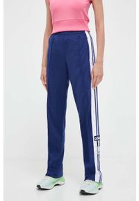 adidas Originals spodnie dresowe Adicolor Classics Adibreak Track Pants IK3853 kolor granatowy wzorzyste. Kolor: niebieski. Materiał: dresówka #3