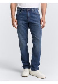 Męskie Spodnie Jeansowe Tom Tailor Marvin Used Mid Stone Proste 1007858 10119, W32 L34. Okazja: na co dzień. Styl: klasyczny, casual, elegancki #1