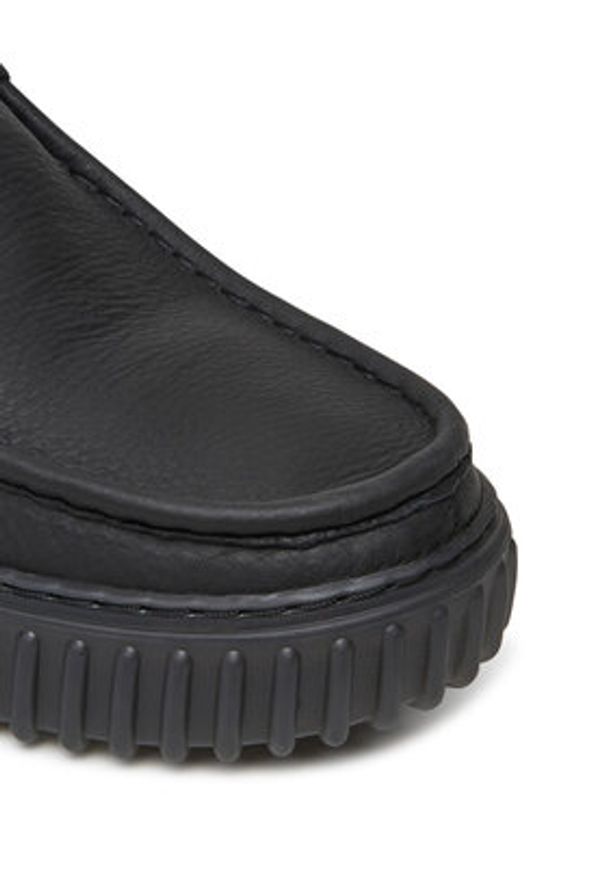 Clarks Półbuty Torhill Lo 26181385 Czarny. Kolor: czarny. Materiał: skóra