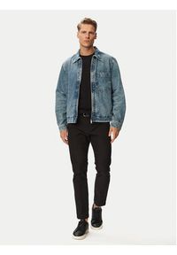 BOSS Kurtka jeansowa Luney BO 50566465 Niebieski Regular Fit. Kolor: niebieski. Materiał: bawełna #2