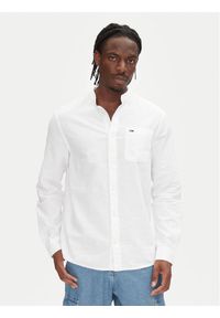 Tommy Jeans Koszula DM0DM20876 Écru Regular Fit. Materiał: len