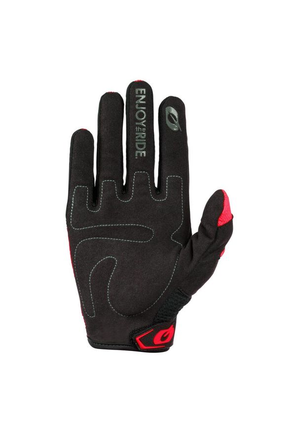 O'NEAL - Rękawiczki rowerowe mtb męskie O'neal Element. Kolor: czarny, czerwony, wielokolorowy. Sport: kolarstwo