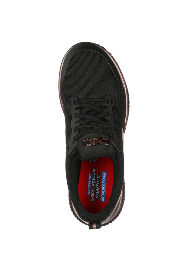 skechers - Obuwie Sportowe Damskie Skechers Work: Squad SR Biały. Kolor: różowy, wielokolorowy, czarny. Model: Skechers Sport. Sport: turystyka piesza