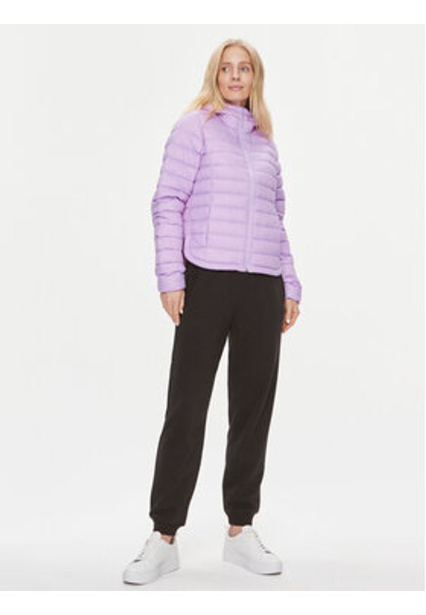 Helly Hansen Kurtka puchowa 53821 Fioletowy Regular Fit. Kolor: fioletowy. Materiał: syntetyk