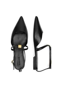 Gino Rossi - GINO ROSSI Baleriny ALANA-SLT593-X8 Czarny. Kolor: czarny. Materiał: skóra #7
