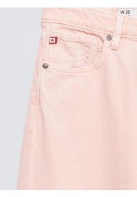 Big-Star - Jeansy damskie z rozszerzaną nogawką różowe Meg 601. Kolor: różowy. Wzór: paski. Sezon: wiosna, lato #2