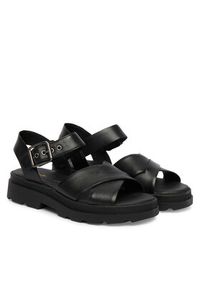 Clarks Sandały Orinoco3 Cross 26186091 Czarny. Kolor: czarny. Materiał: skóra #5
