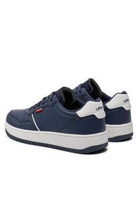 Levi's® Sneakersy VUNI0091S-0195 Granatowy. Kolor: niebieski. Materiał: skóra
