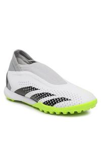 Adidas - adidas Buty Predator Accuracy.3 Laceless Turf Boots GY9999 Biały. Kolor: biały #6