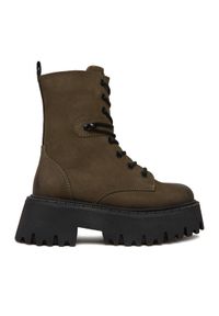 G-Star RAW - G-Star Raw Trzewiki CEO-WI34-MANYA-03 Khaki. Kolor: brązowy. Materiał: nubuk, skóra