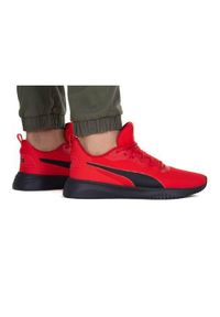 Buty do chodzenia męskie Puma Flyer Flex. Kolor: czerwony, wielokolorowy, czarny. Materiał: guma, tkanina. Sport: turystyka piesza