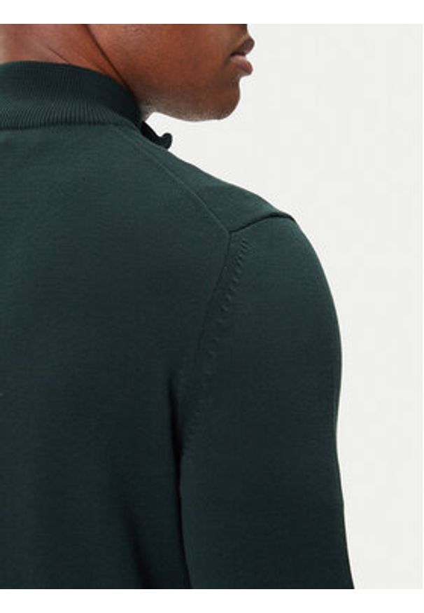 Aeronautica Militare Sweter 252MA1578UL00506 Zielony Regular Fit. Kolor: zielony. Materiał: bawełna