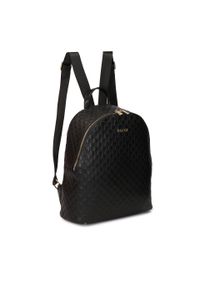 Kazar - Czarny skórzany plecak damski. Kolor: czarny. Materiał: skóra. Styl: elegancki #4