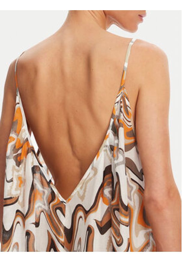 Devotion Twins - Devotion TWINS Sukienka letnia Athina 025.385G Kolorowy Loose Fit. Materiał: bawełna. Wzór: kolorowy. Sezon: lato