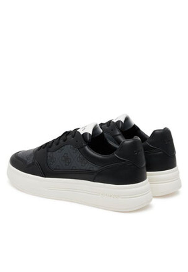 Guess Sneakersy FMJWII LEA12 Czarny. Kolor: czarny. Materiał: skóra