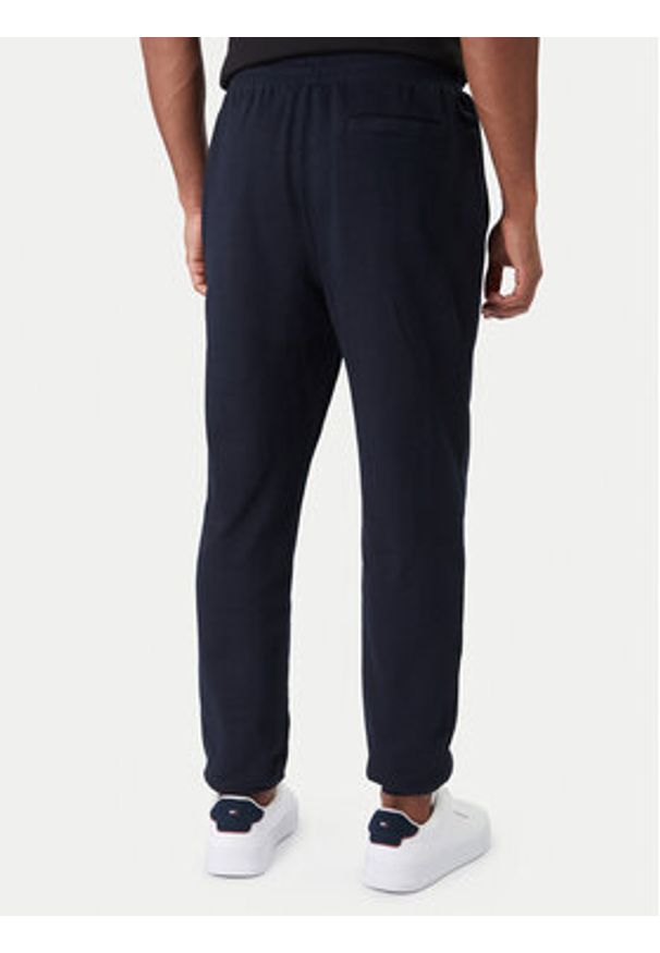 TOMMY HILFIGER - Tommy Hilfiger Spodnie dresowe Terry MW0MW37236 Granatowy Regular Fit. Kolor: niebieski. Materiał: bawełna