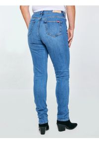 Big-Star - Jeansy damskie z wysokim stanem niebieskie Katrina High Waist 311. Stan: podwyższony. Kolor: niebieski. Styl: klasyczny, elegancki #4