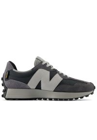 Buty New Balance U327OD - szare. Okazja: na co dzień. Zapięcie: sznurówki. Kolor: szary. Materiał: skóra, guma, tkanina. Szerokość cholewki: normalna
