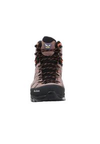 Buty trekkingowe męskie Salewa MS Alp Trainer 2 Mid Gtx. Kolor: beżowy. Materiał: materiał, syntetyk, guma, zamsz. Sezon: zima. Sport: turystyka piesza #2