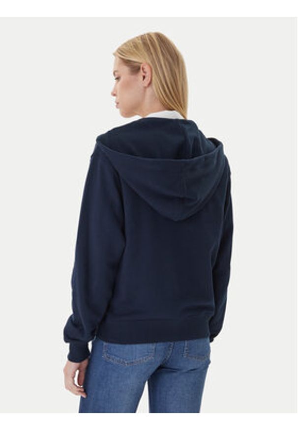TOMMY HILFIGER - Tommy Hilfiger Bluza WW0WW46126 Granatowy Regular Fit. Kolor: niebieski. Materiał: bawełna