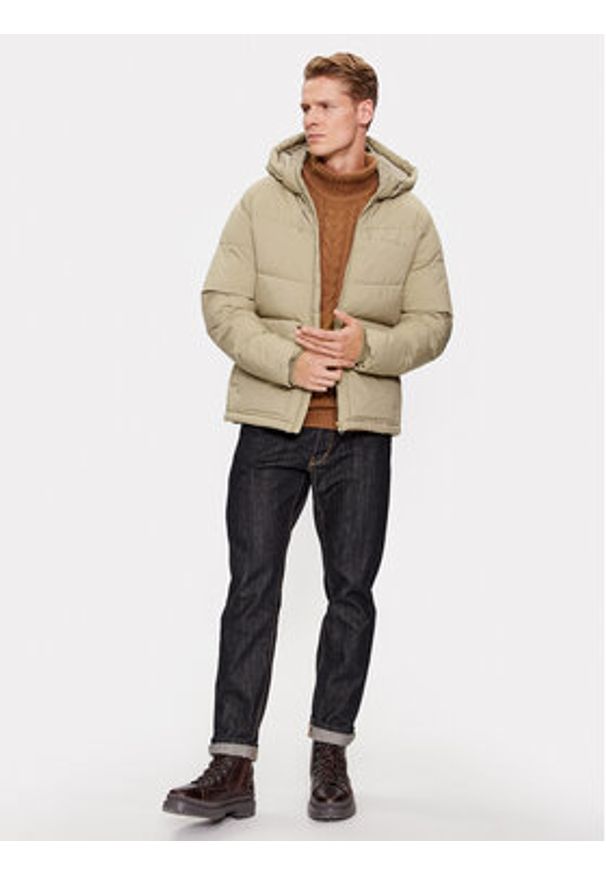 Jack & Jones - Jack&Jones Kurtka zimowa 12238849 Beżowy Regular Fit. Kolor: beżowy. Materiał: syntetyk. Sezon: zima